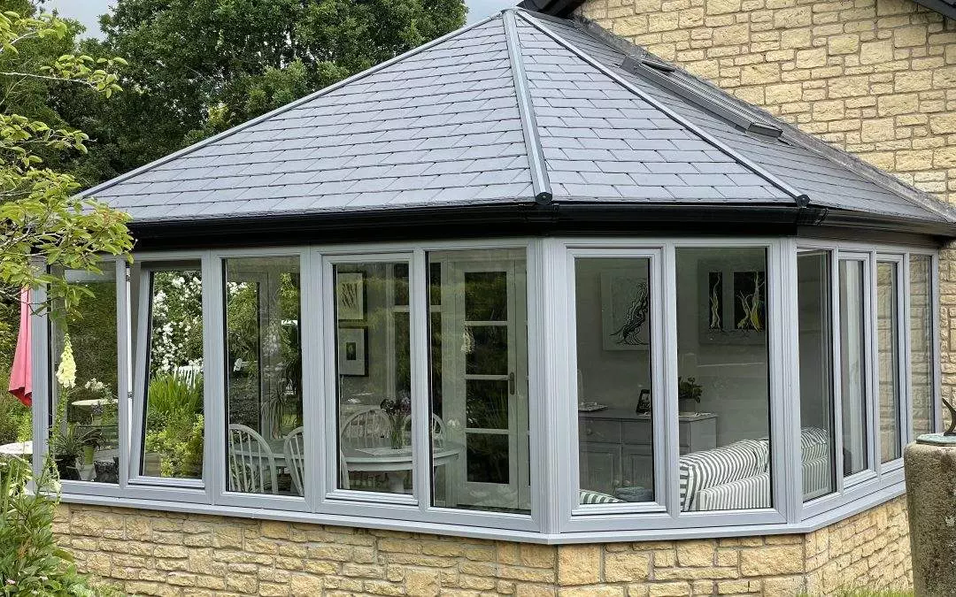 conservatory roof replacement with a warm roof