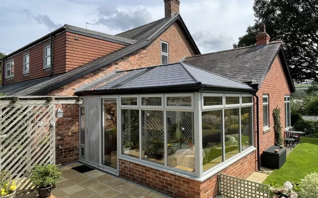 A Full conservatory roof refurbishment completed by hawthorns windows